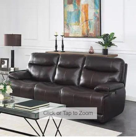 Ridgewin Leather Power Reclining Sofa