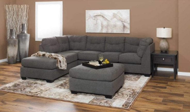 Ashley Maier Charcoal Sectional with RAF Chaise