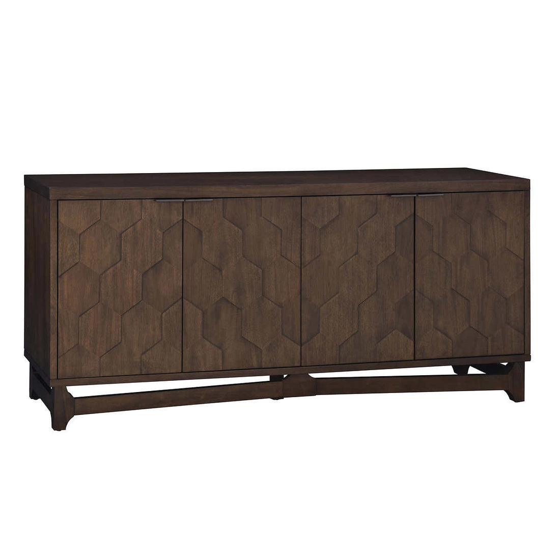 Honeycomb Texture 72" Accent Console, TV Stand