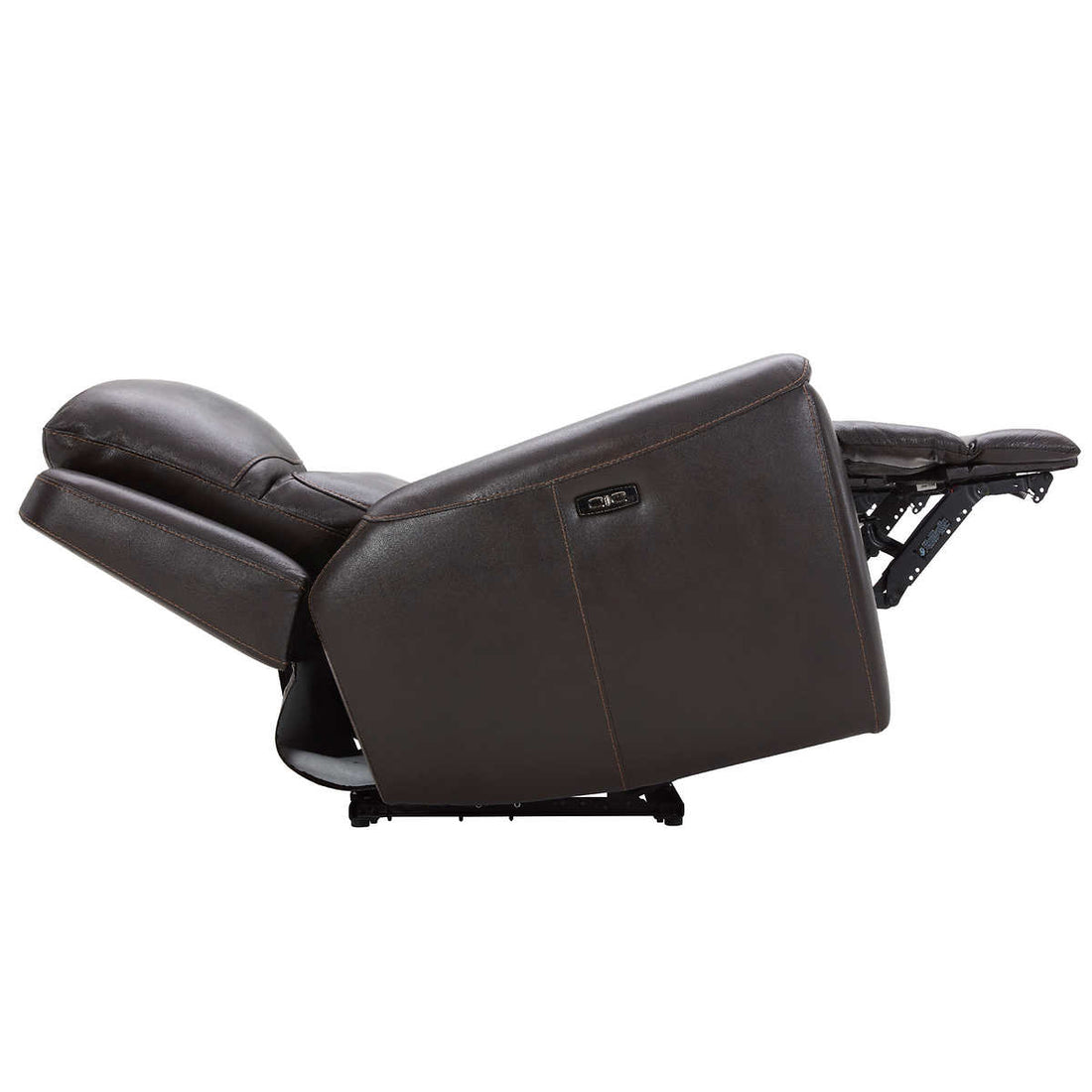 Carey Leather Power Reclining Loveseat with Power Headrests