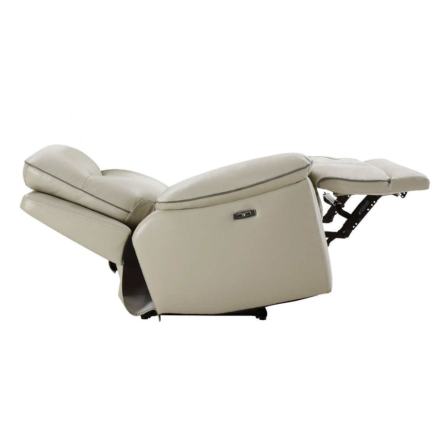 Messina Leather Power Reclining Sofa with Power Headrests