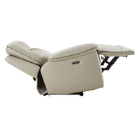 Messina Leather Power Reclining Loveseat with Power Headrests